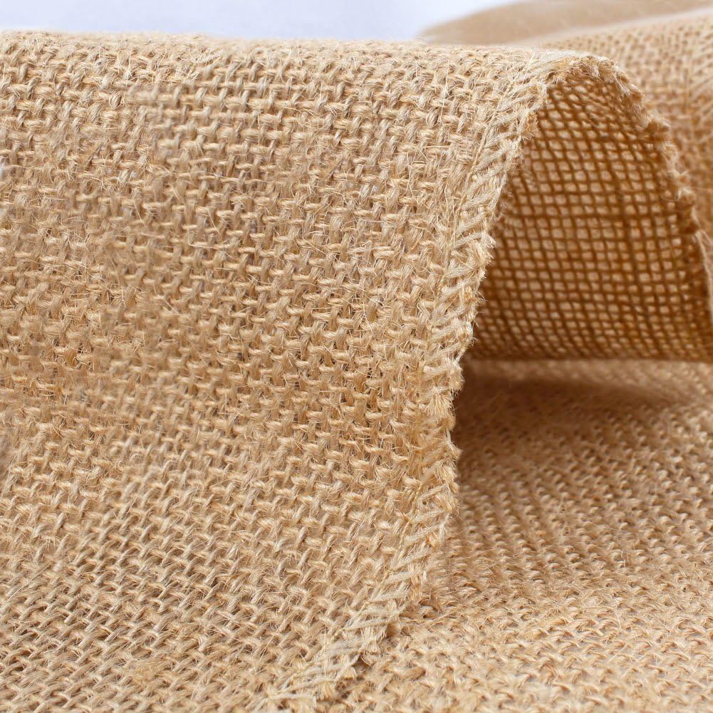 Jute Rustic Burlap Table Runner - 12" Wide x 120" Long -  for Rustic Theme Weddings, Events, Parties, BBQ's, Dining Table &  Decor.