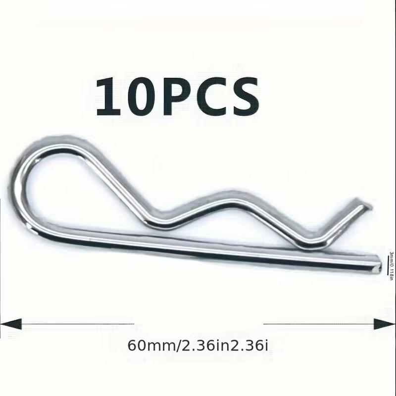 10-Pack Open Pullers, Easy Installation, Tool-Free Removal, Reusable for Suspension, Machinery, Vehicles, Durable Design