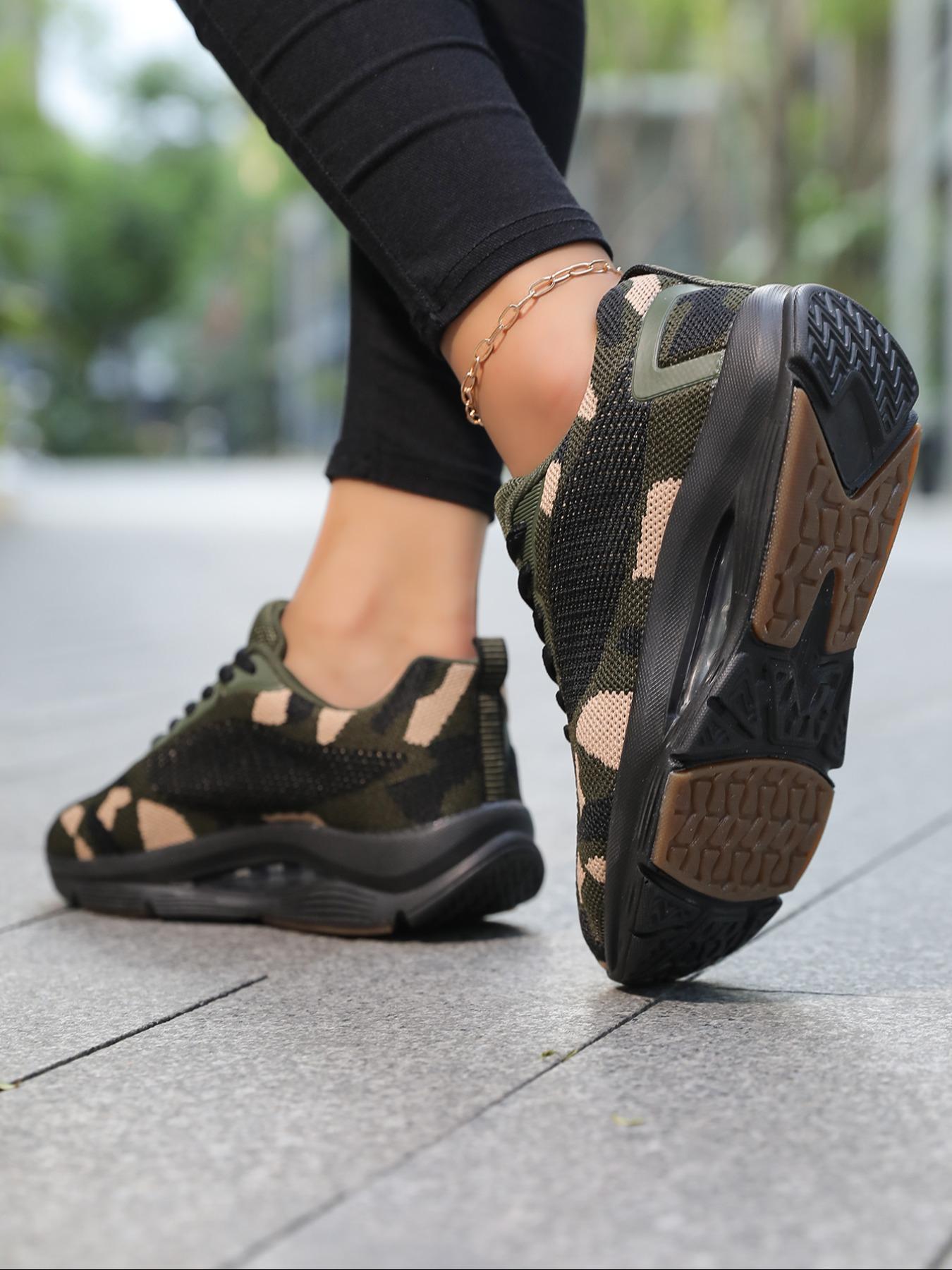 Women's Sporty Lace Up Low Top Sneakers, Casual Comfortable Breathable Running Shoes, All-match Non-slip Sneakers for Daily Wear