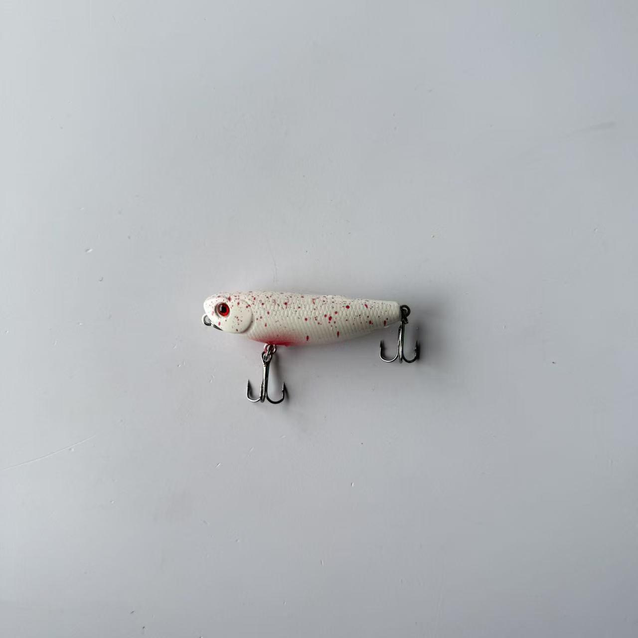 Large brand replica, popular, 1pcs, Luya bait floating water pencil words dog horse mouth trout Luo Fei white bait special kill, suitable for freshwater and seawater fishing accessories fishing gear supplies