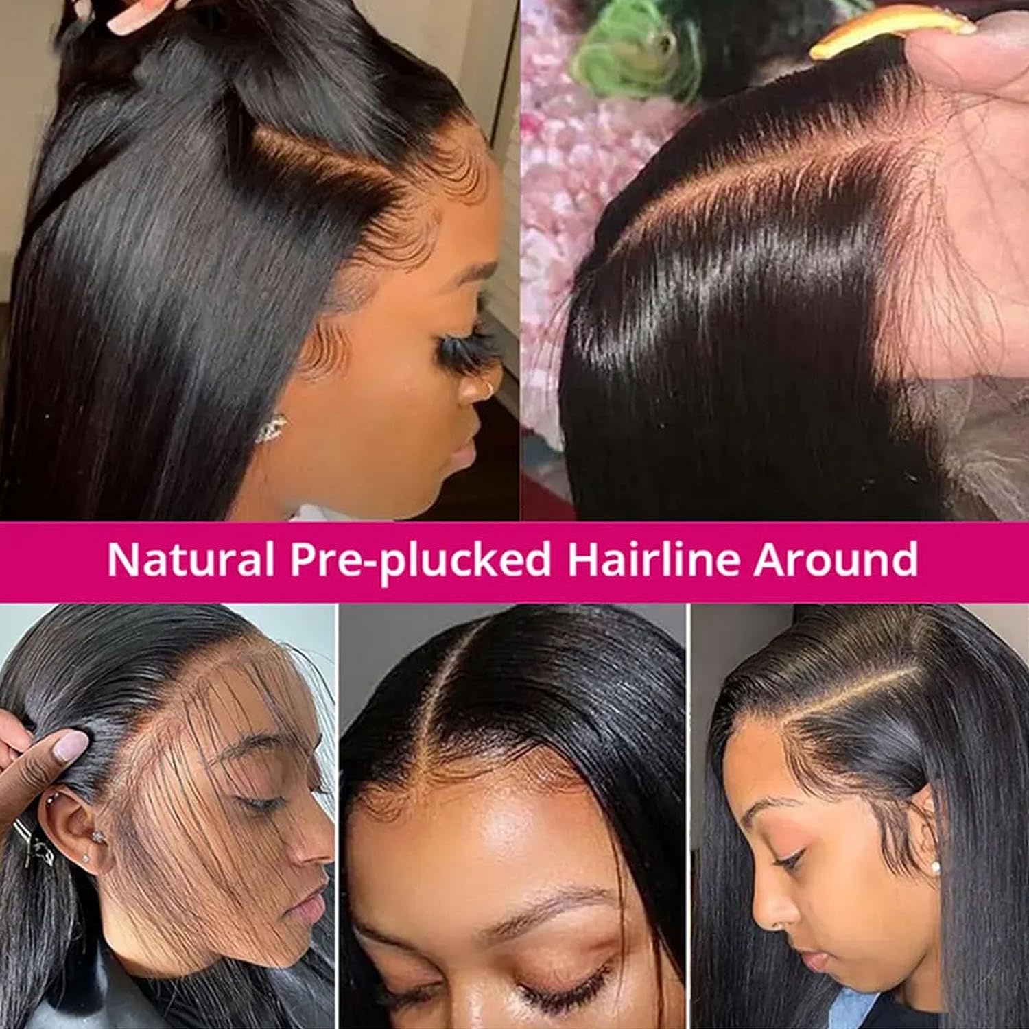 Bone Straight 4x6 5x5 Glueless Wig Brazilian Human Hair Wigs Transparent Lace Closure Wig for Women Ready to Wear 6x4 Lace Wig Pre Cut Pre Plucked On Sale 180% Density Bling Hair TikTokShopHolidayHaul