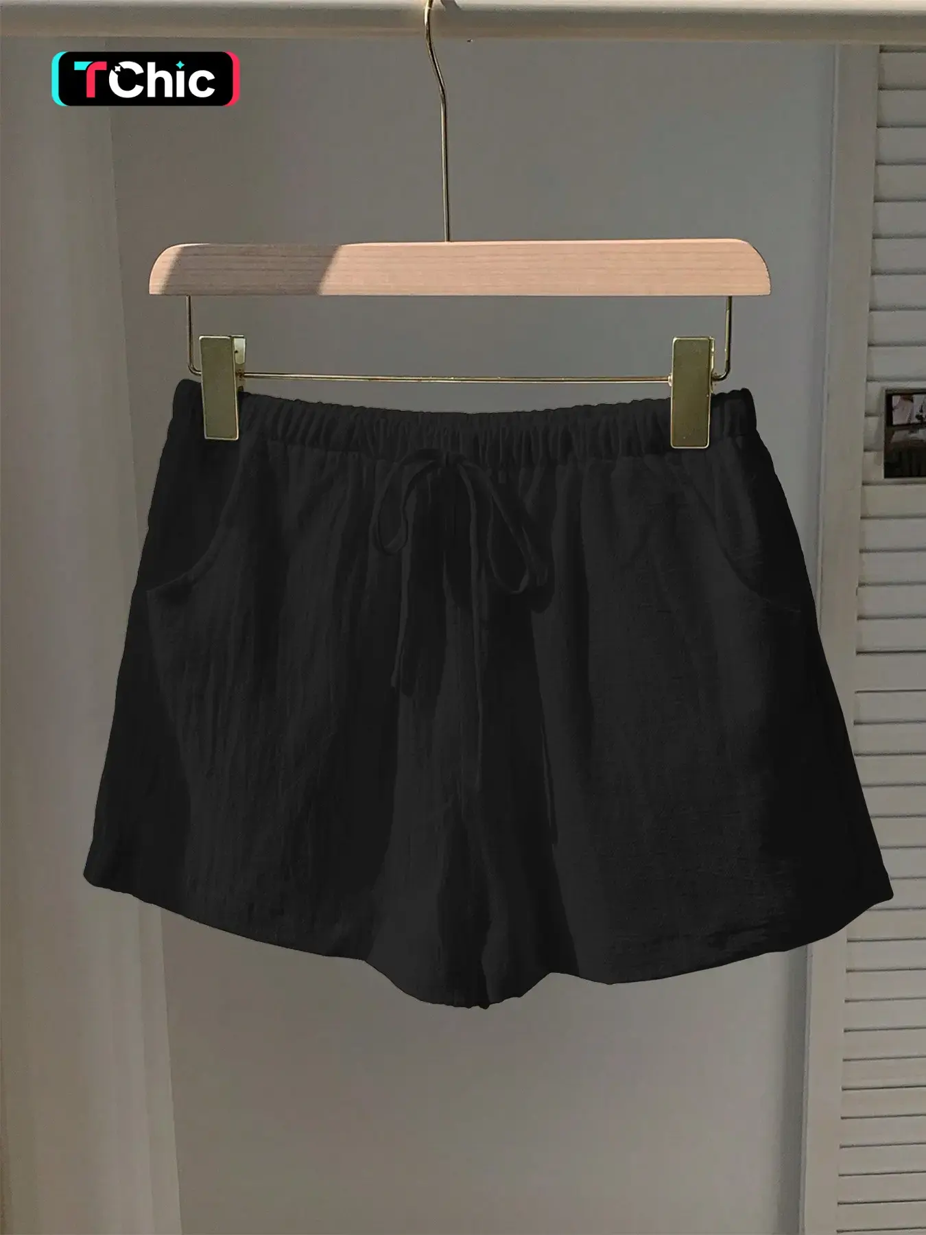 Spring Summer New Linen Shorts for Women, Outerwear Thin Wide Leg High Waist Slimming Loose Casual Elegance Sporty Shorts Womenswear Casual Comfy Shorts Casual Fashionable Shorts