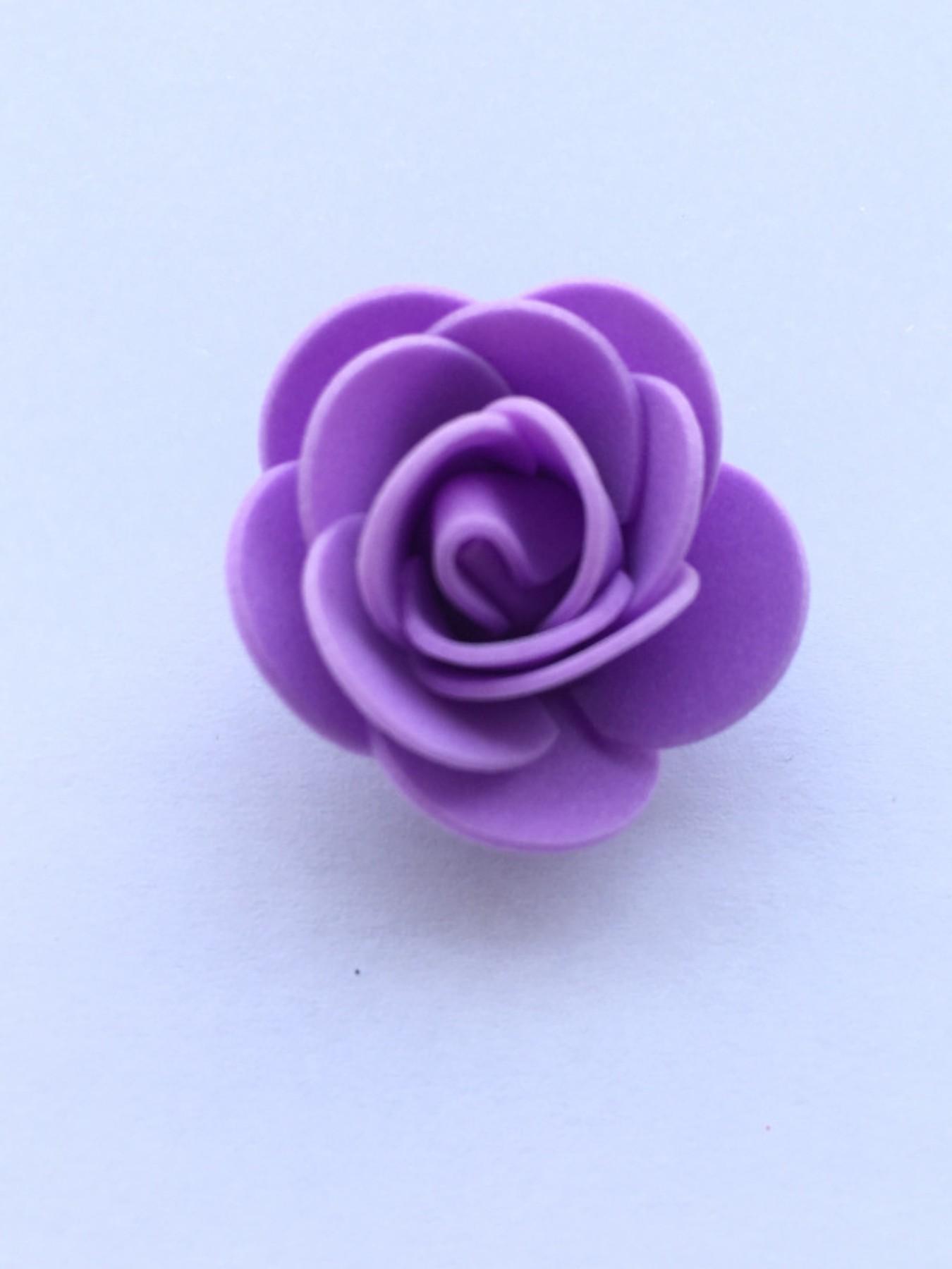 300pcs Foam Flowers, Realistic Rose DIY Bear Craft Supplies, Pe Foam Flower Heads, Ideal for Crafts and Decorations