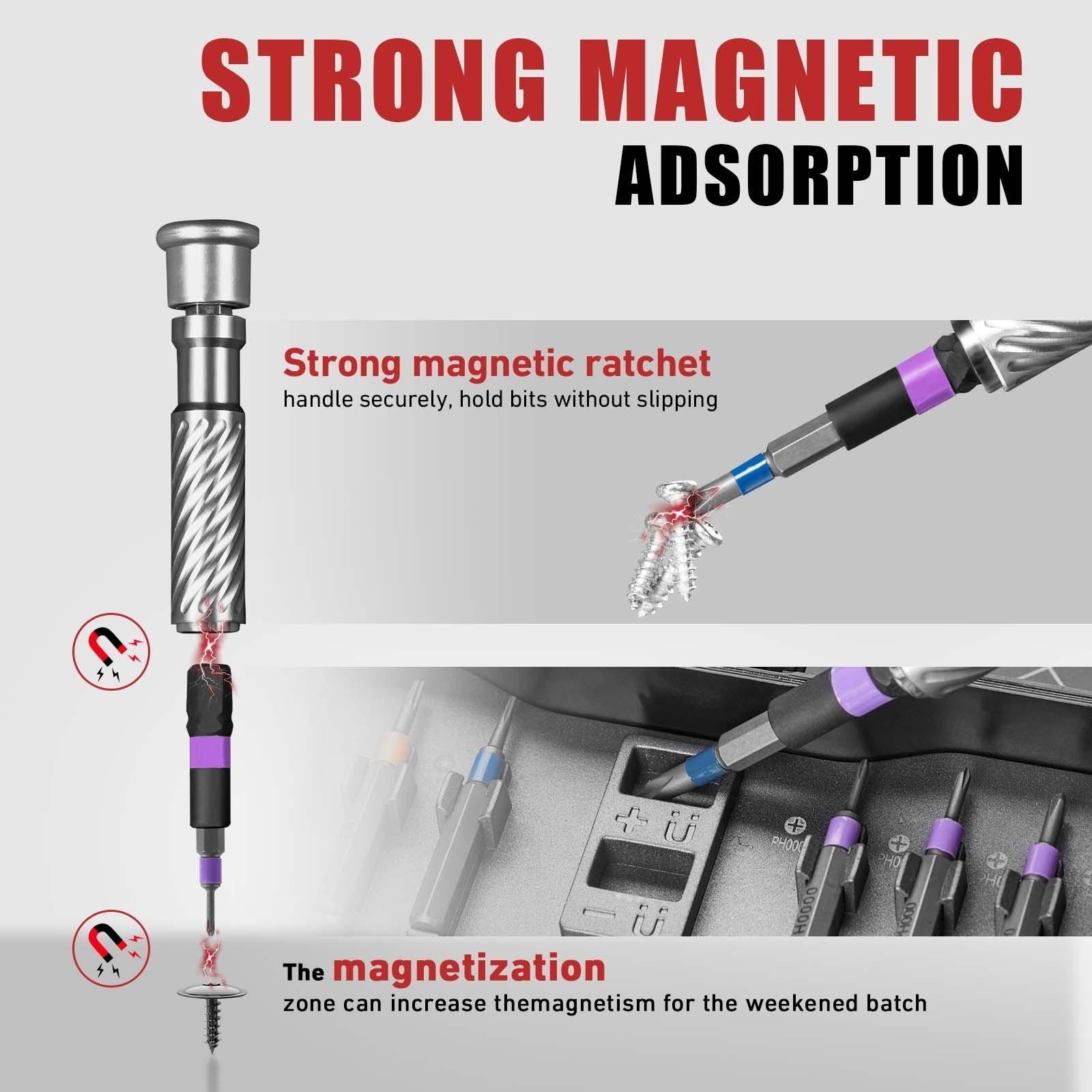 66-In-1 Multi-Function Repair Tool Set, High-Strength Steel Bits, Flexible Shaft, Home DIY Installation Kit, Essential Handyman Tools