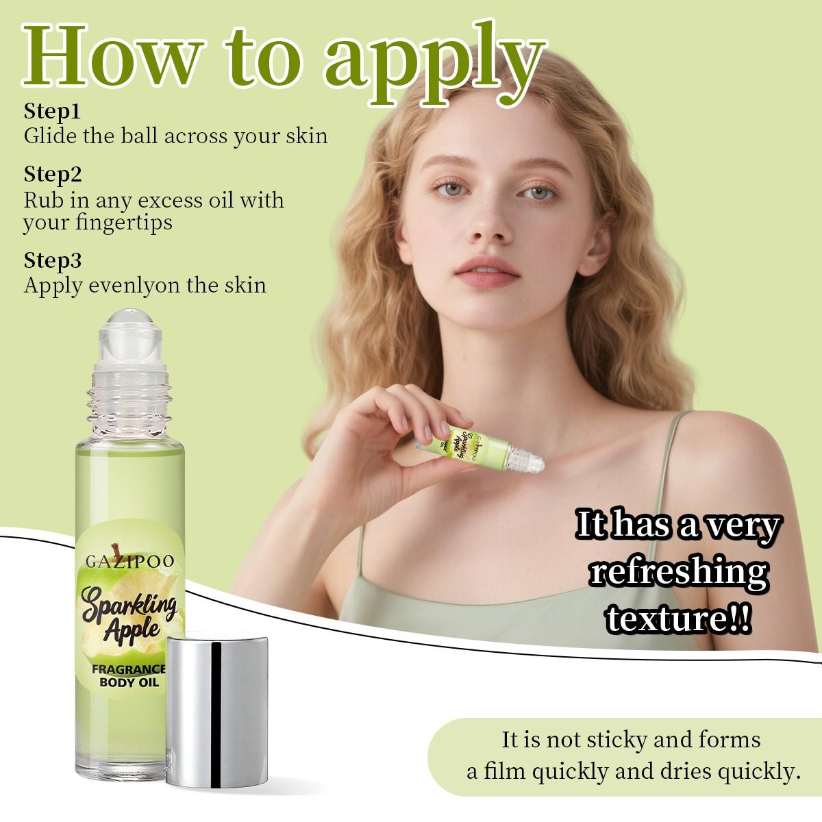 Lemon Mojito Pheromone Fragrance Oil, 0.34oz Long-Lasting Perfume, Lemon Jasmine Amber Scented, Valentine's Gift, Date Night, Girlfriend Gift