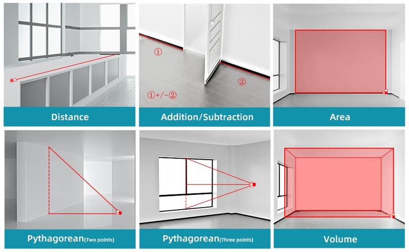 Mileseey G2 330FT with Anger Sensor,D5T 165 FT with 2 Bubble Levels&connection to a mobile app,S5H 229FT Laser Measurement ,Outdoorfunol , ±1/16 inch accuracy, unit switching, backlit LCD, and Pythagorean mode. Measures distance, area. Christmas gifts Mileseey G2 330FT with Anger Sensor,D5T 165 FT with 2 Bubble Levels&connection to a mobile app,S5H 229FT Laser Measurement ,Outdoorfunol , ±1/16 inch accuracy, unit switching, backlit LCD, and Pythagorean mode. Measures distance, area. Christmas gifts