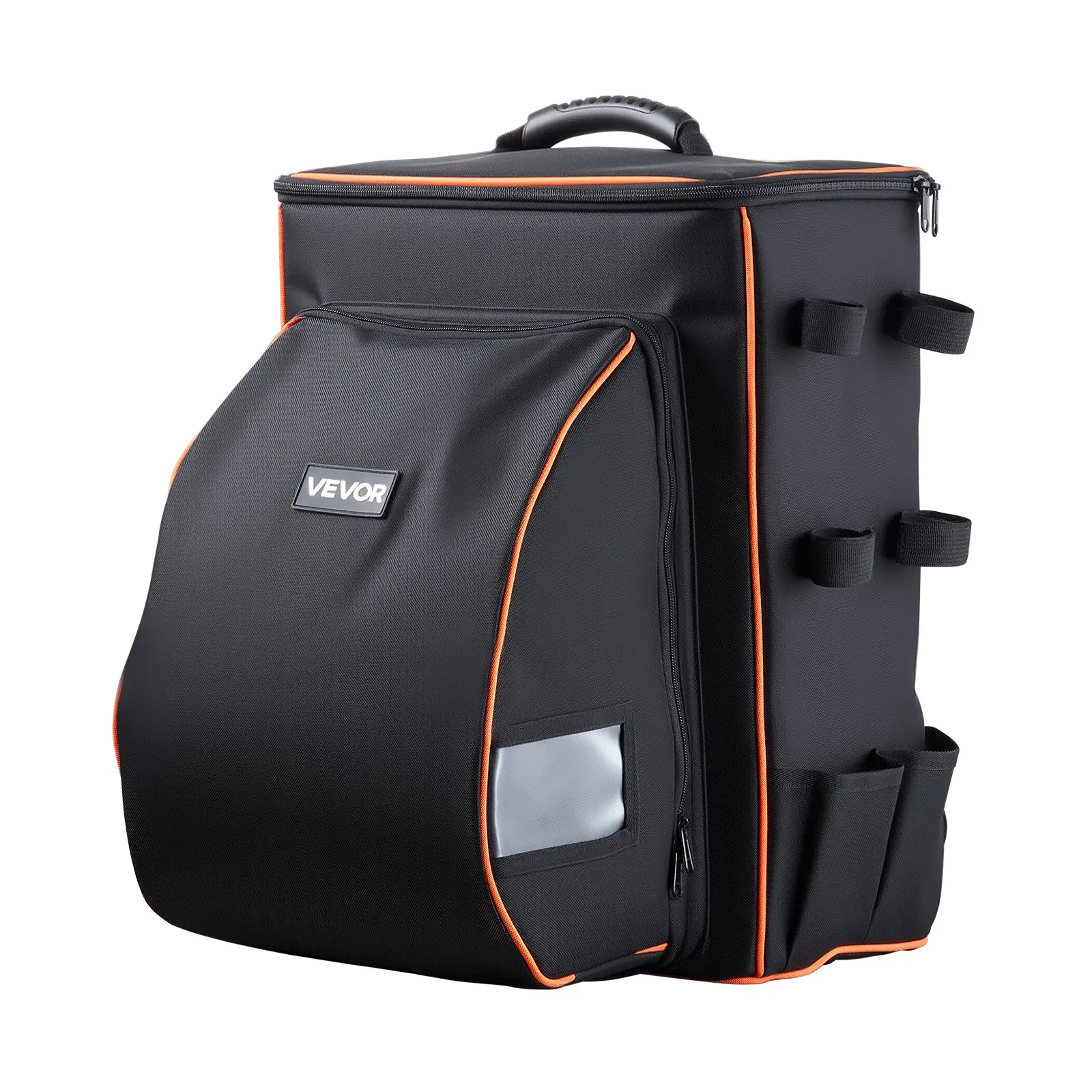 VEVOR Welding Backpack, 35.6L Welder Backpack for Tools and Helmet, 600D Polyester Extreme Gear Pack with Helmet Catch Bag, Multi-Purpose Gear Storage Bag for Welding, Outdoor Camping, Mountaineering