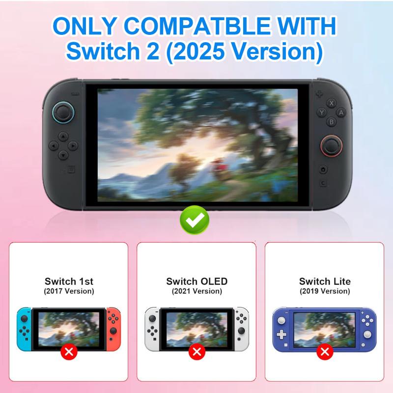 Wireless Controller for Switch/lite/oled, DualVibration Function Replacement Parts, Wake-Up SwitchButton Design