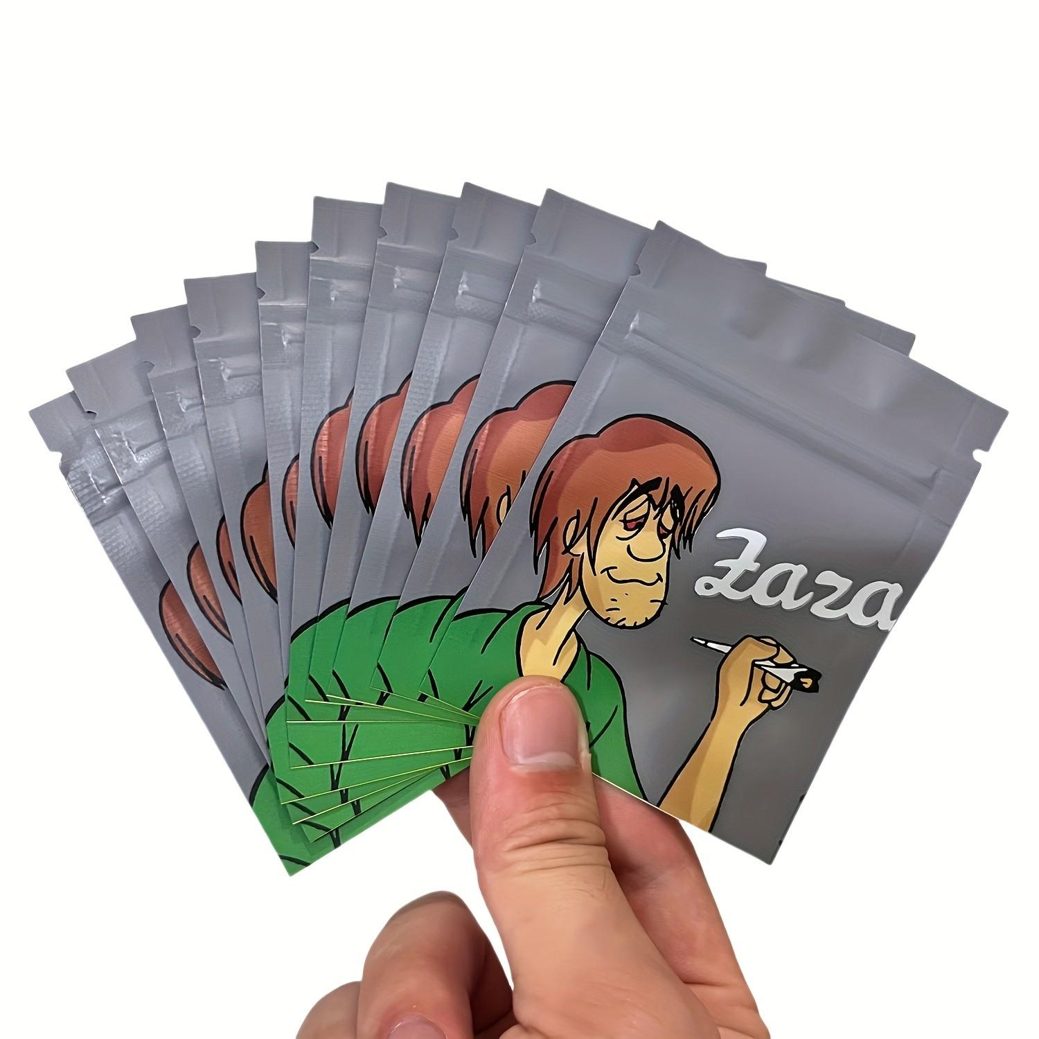 20/50PCS Reusable Polyester Film Zipper Storage Bag,  Ideal for Party Gifts, Gift Wrapping, Durable and Convenient