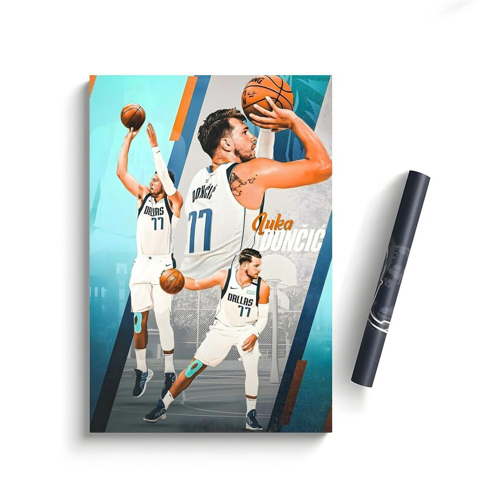 Luka Doncic Poster Bedroom Home Decor Art Poster Perfect Gift for Family and Friends
