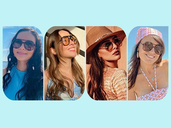 SOJOS Retro Polarized Aviator Sunglasses for Women Men Classic 70s Vintage Trendy Square Aviators