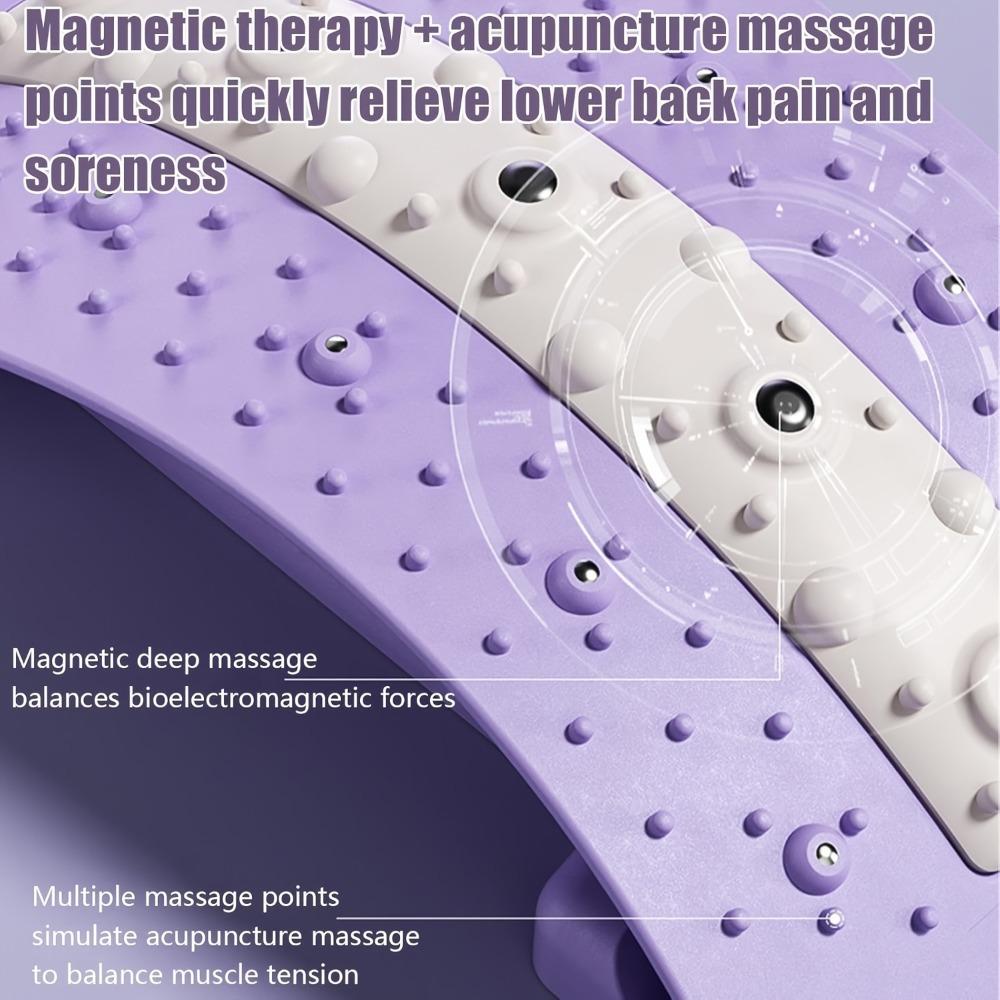 Back stretching device, adjustable lumbar support plate under the lower and upper back stretchers, Body Care