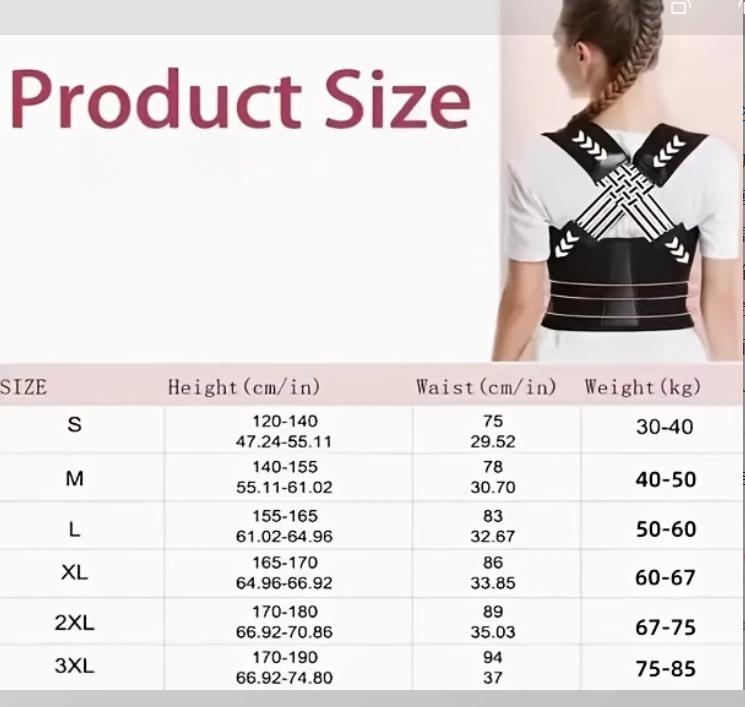 Spine Alignment Anti Hunchback Brace Adjustable Posture Corrector Back Neck Pain Relief Upper Back Support Comfortable Ergonomic Design for Office Work Computer Desk Study Posture Trainer Spine Alignment Anti Hunchback Brace Adjustable Posture Corrector Back Neck Pain Relief Upper Back Support Comfortable Ergonomic Design for Office Work Computer Desk Study Posture Trainer