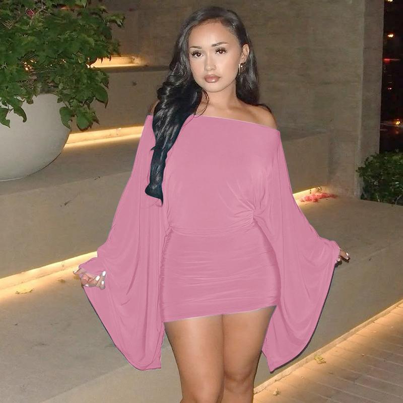 Women Spring Autumn Long Sleeve Party Club Evening Elegant Bodycon Mini Dress date night formal wear wardrobe staple street style classic minimalist cocktail attire chic look refined special occasion