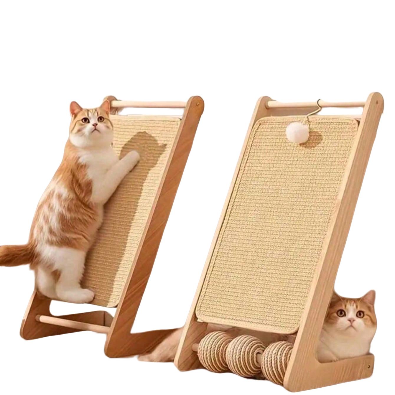 1 Sturdy Sisal Cat Scratching Board - Clutter-Free, Sofa-Design For Exercise And Rest - The Perfect Gift For Your Cat, Your Cat's Favorite Gift, And A Few Extra Preventative Sofas At Home