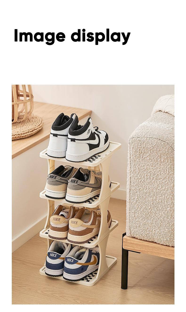 Foldable Shoe Rack, Collapsible Shoe Rack, 6/9-Tier Folding Shoe Rack, Shoe Organizer, Collapsible Shoe Storage, Shoe Tower, Corner Shoe Rack, Vertical Shoe Rack
