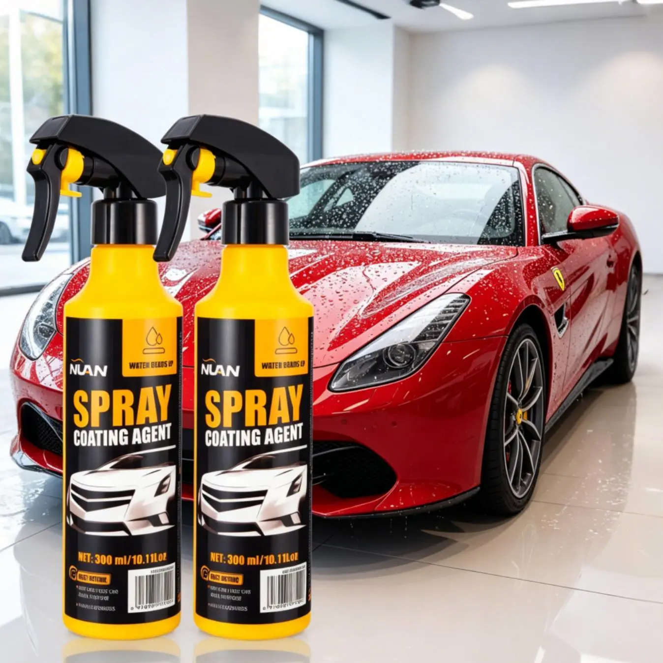 Spray coating agent NUAN nano car coating sprayNano Car Coating Spray – Fast, durable, hydrophobic, shields paint, prevents fading, perfect for everyday car maintenance.-ll728