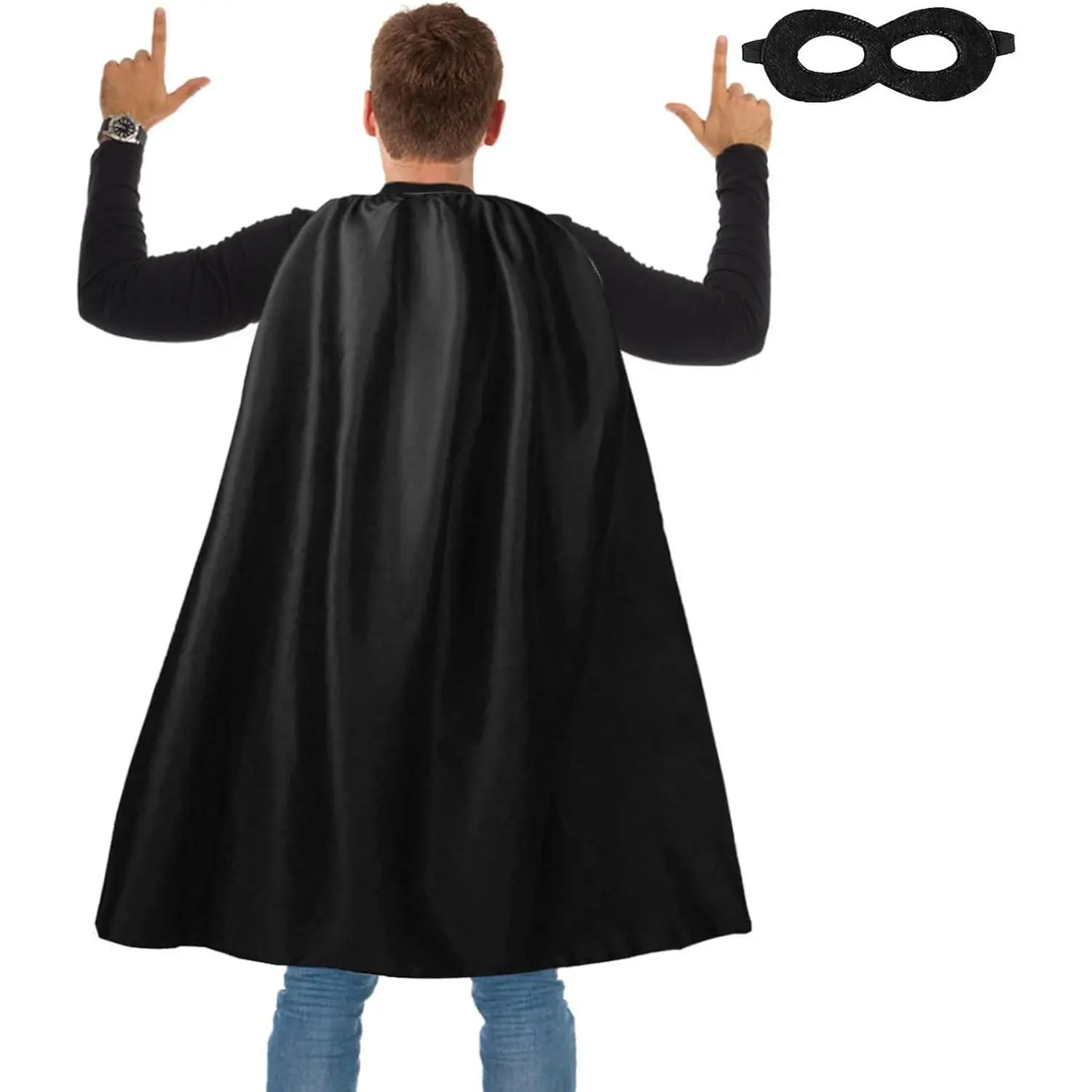 Adult Superhero Capes and Masks -Halloween Vampire Capes, Adult Capes Cosplay Costume Party