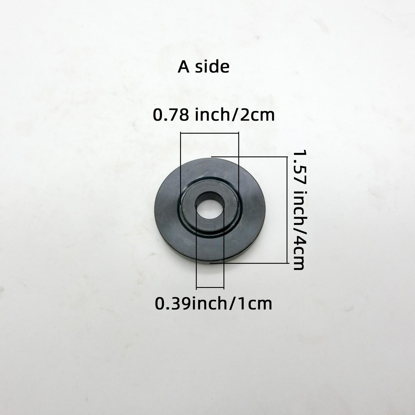 Angle Grinder 100 Model Modified to 125 Model, Board Press Clamp Fixture, Fits 20mm Hole 22mm Inner Hole Cutting Disc, No Slot Base