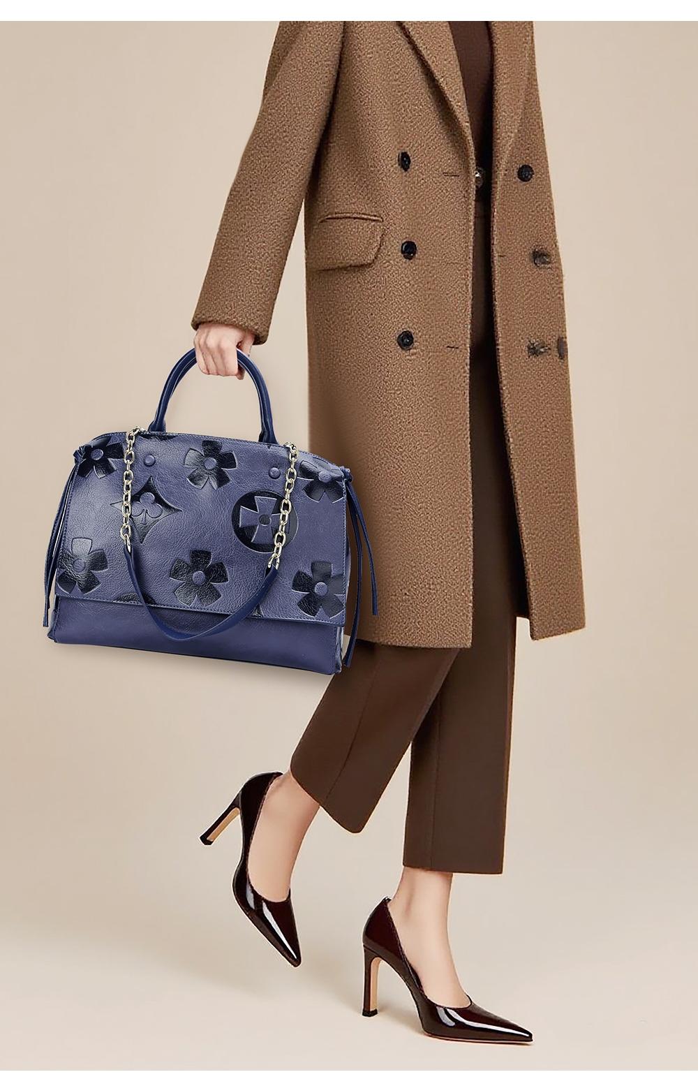 Ivkmivk New Large Capacity Women's Shoulder Bag, Simple Versatile Handbag, Fashion Office Commuter Laptop Storage Bag