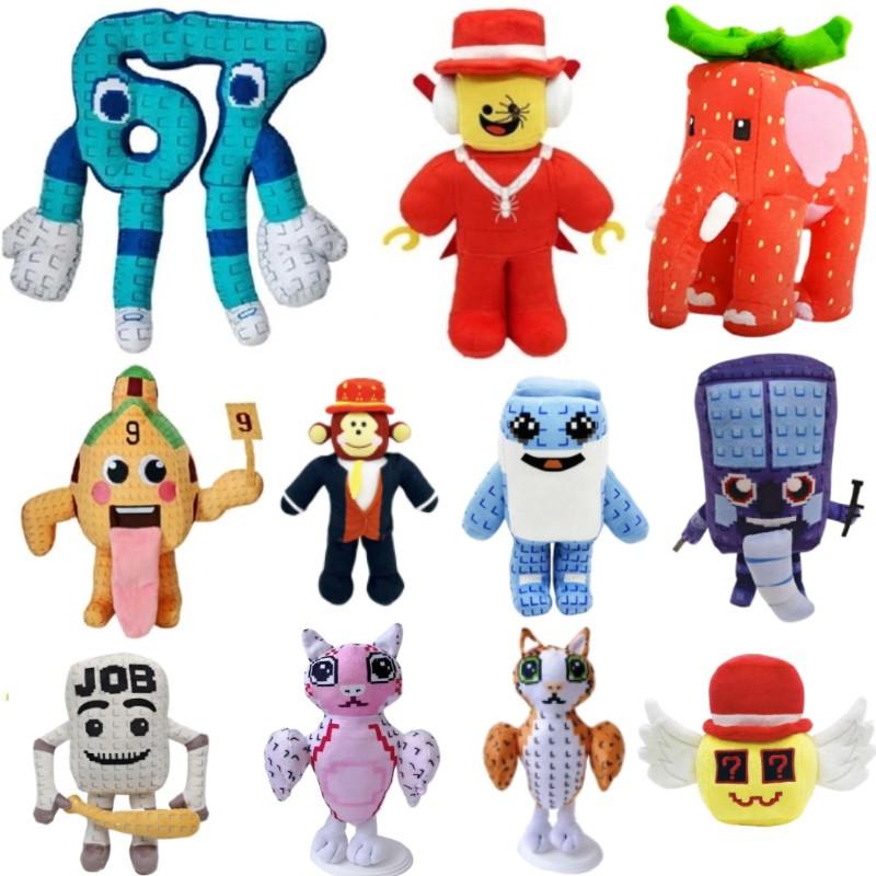 2026 New Steal A Brainrot Sammy Jandel Strawberry Elephant Plush Doll Anime Peripherals Toy Halloween Christmas Gift