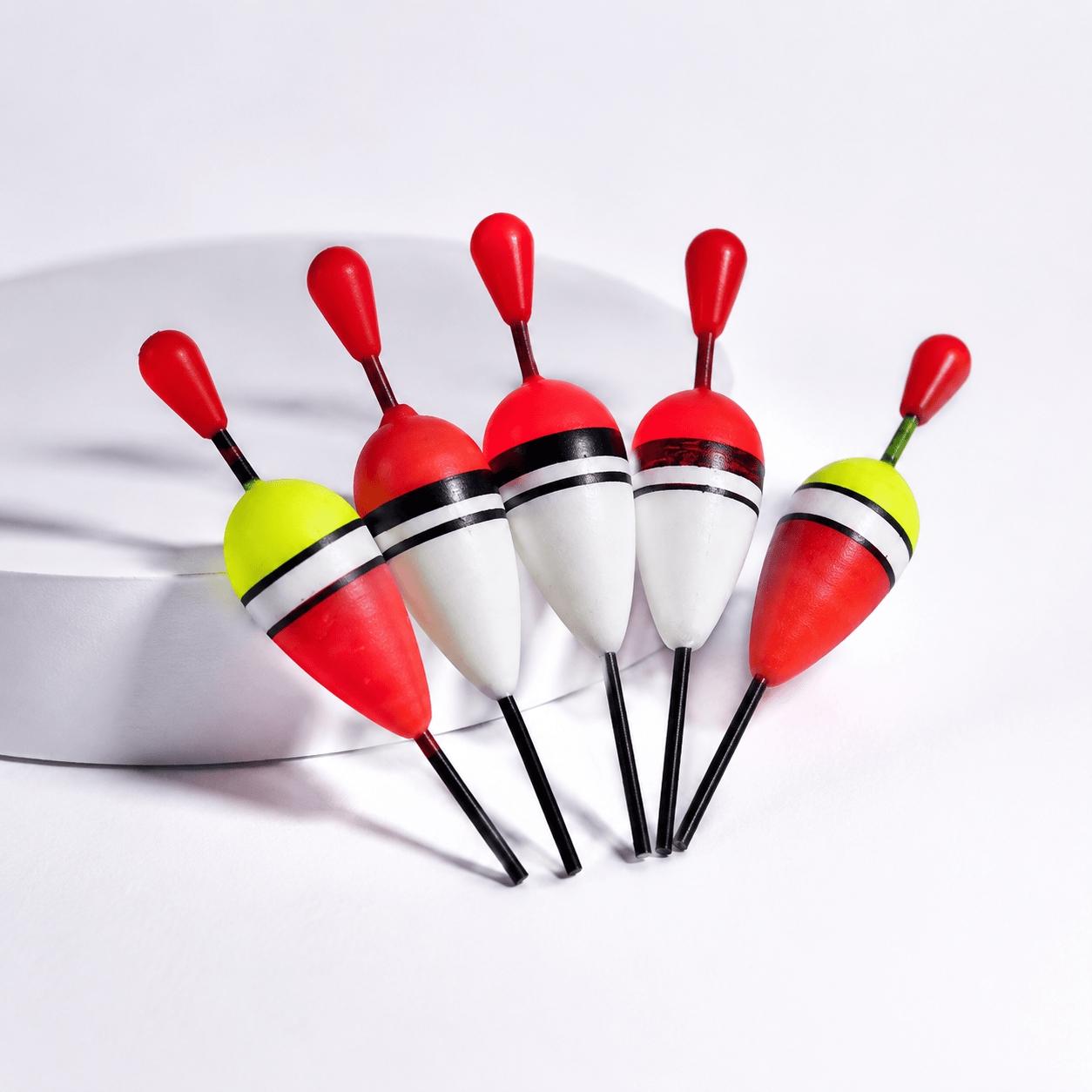 Upgrade Your Gear: High-Sensitivity Adjustable Depth Slip Bobber Kit with Assorted Bobbers, Soft Baits & Sinkers, Fresh & Saltwater, Boat & Rock Fishing.