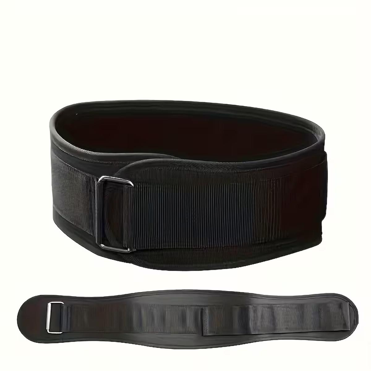 Adjustable Weightlifting Belt for Gym Use, Comfortable Support for Power Training, Women's Knitted Waistband for Squats