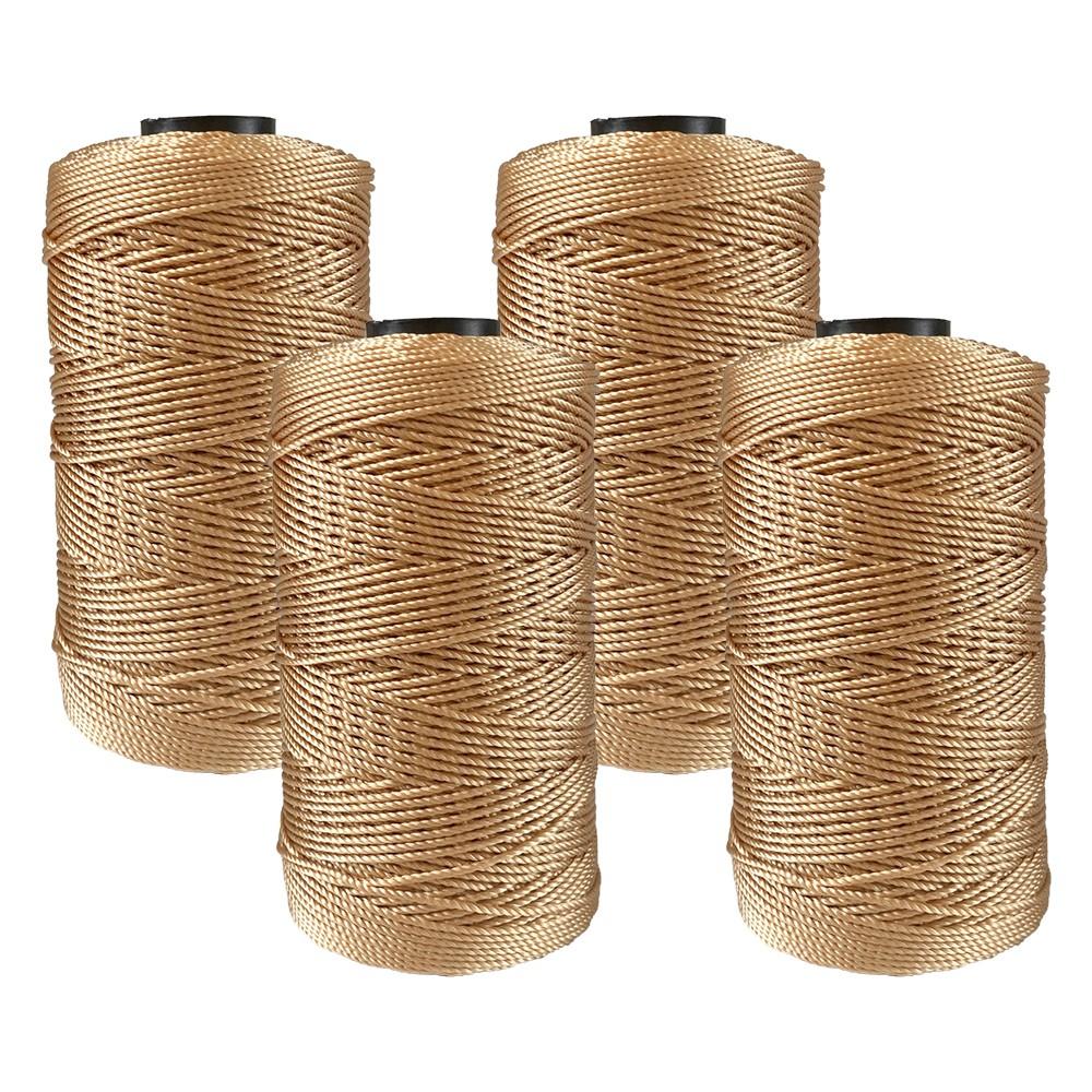 4-Pack Knitting Yarn Set, Durable Hook Car Seat Cushion, Slippers, Hat, Handmade Woolen Thread Kit, Multi-Purpose DIY Craft Supplies