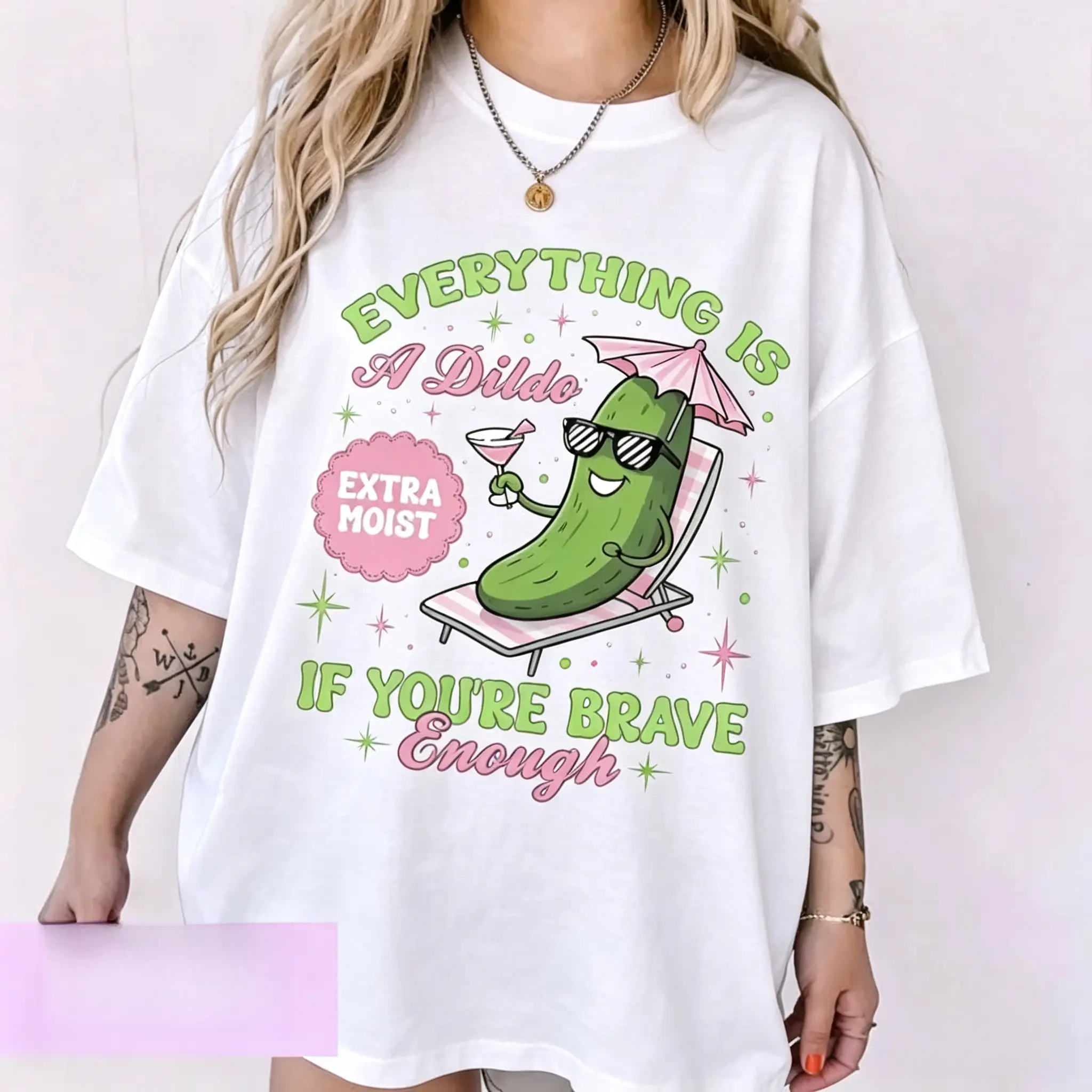 Inappropriate Shirts For Women, Raunchy Cucumber Shirt, Adult Humor Tee, Funny Gag Gift, Girls Trip Tshirt Exchange, Dirty Humor ShirtKnitted pure  comfortable T-shirt, Lady, Top summervibes,