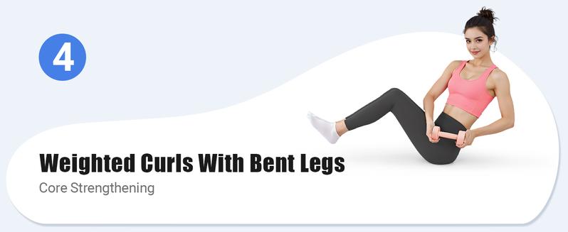 MERACH Adjustable Dumbbell Set, 4 in 1 Free Weights Dumbbells Each 2.2-8.8LBS Hand Weights for Women Soft Rubber Handle for Home Gym Exercise Training