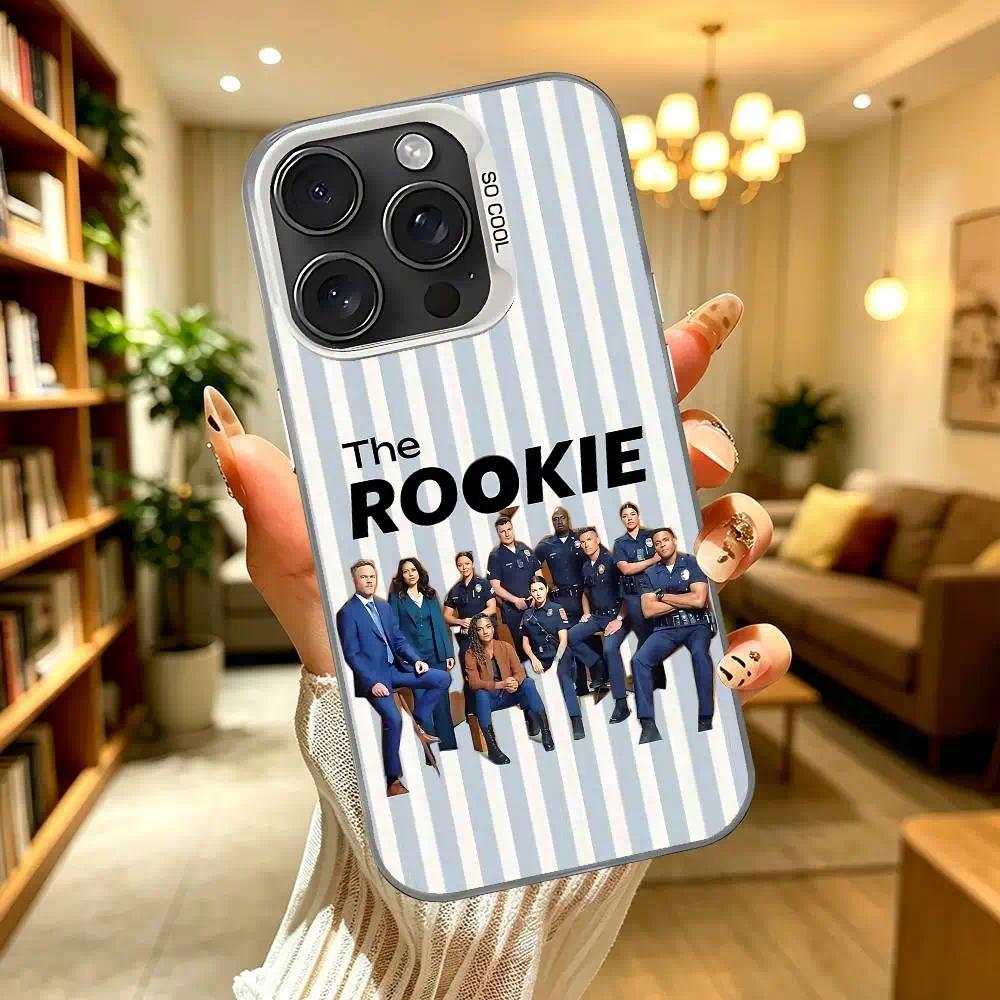 TPU Soft Minimalist Glam Hyperrealism Phone Case - Silver Electroplated "The R-Rookie" Shockproof Scratch-Resistant Accessory, Compatible with iPhone 11-17 Pro Max/Plus & Samsung Galaxy S23-S25, Accessories