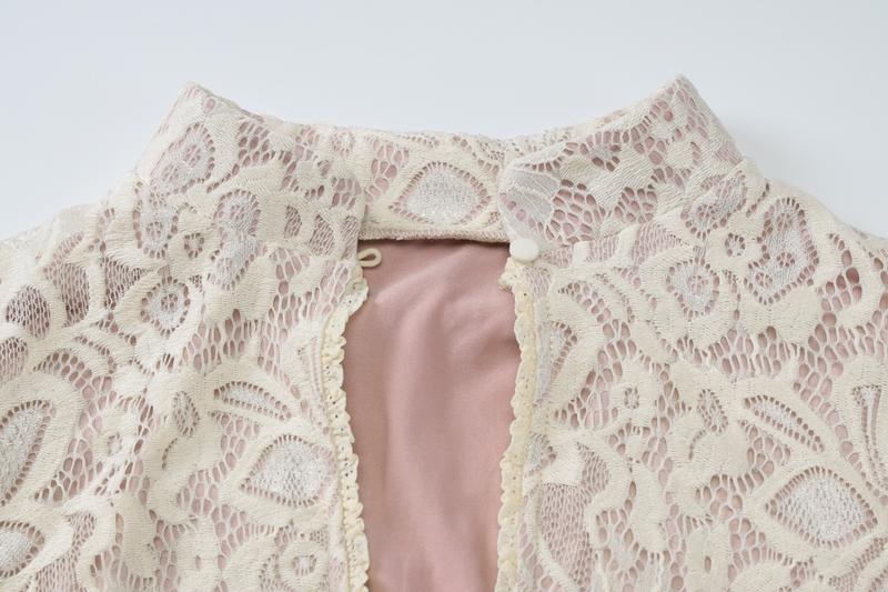 Women's Elegant Solid Lace Floral Cut Out Mock Neck Flared Sleeves Bodycon Dress, Plain Slim Fit Long Sleeve Package Hips Mini Short Dress for Party Club Holiday, Women Dress for Spring Fall