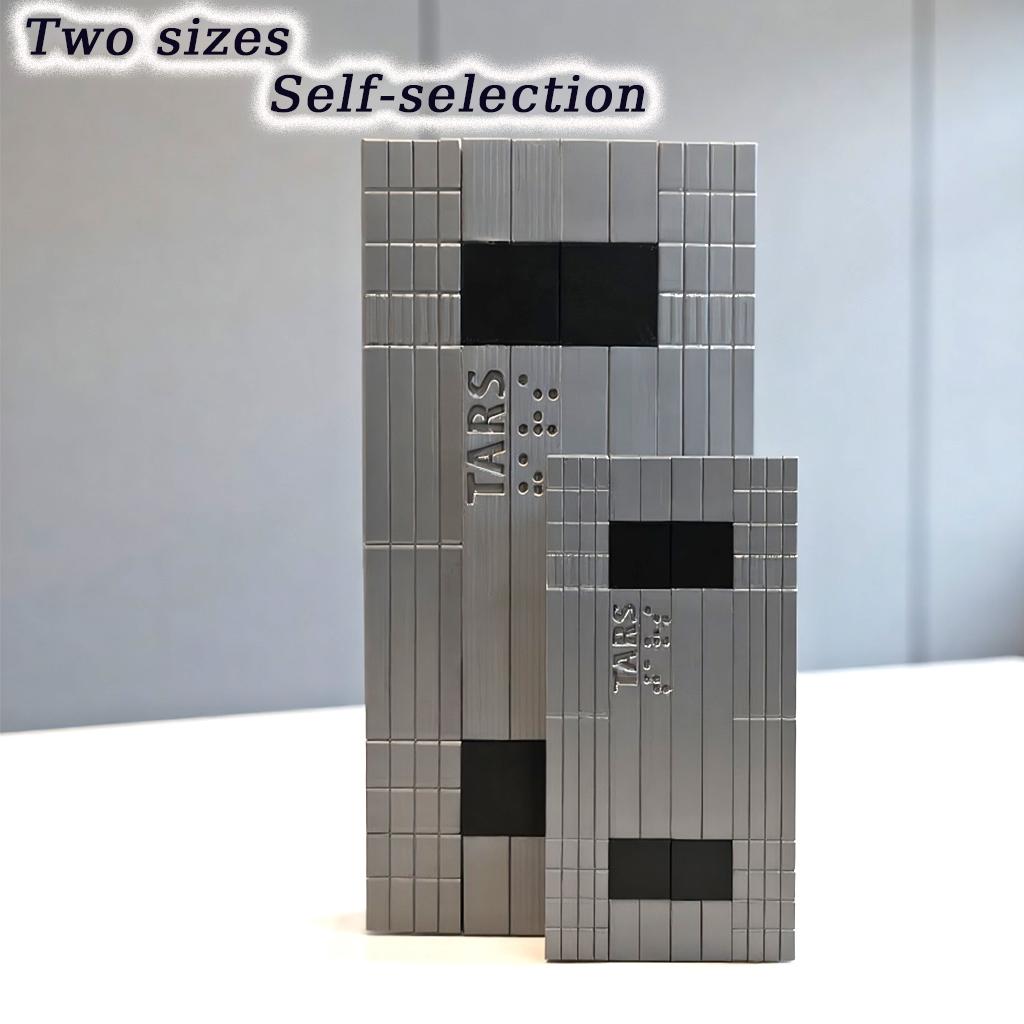 Interstellar Realistic Robot Model Handmade Decoration, Durable Material Design for Home Office Game Desk, Unique Gift Idea for Fans & DIY Players