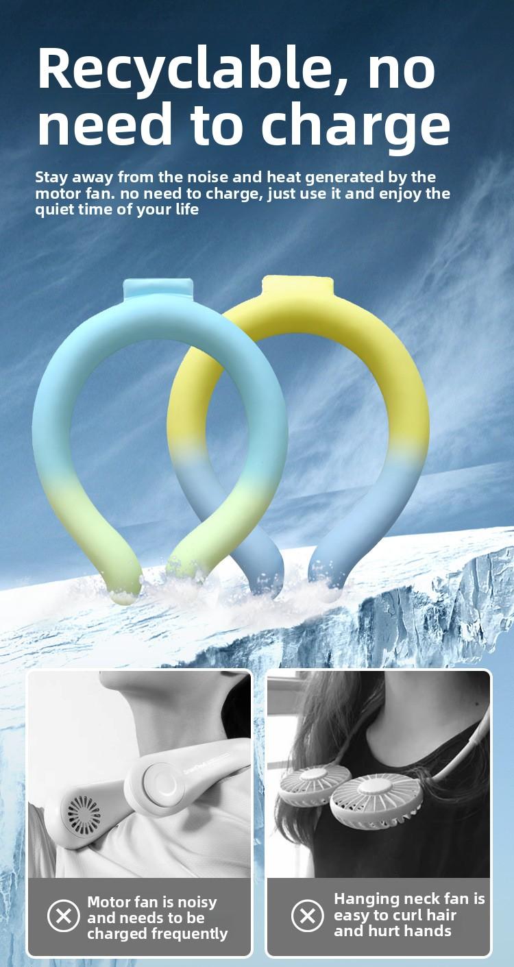 2026 New Summer Gradient Ice Neckband, Cooling Neckband, PCM Cooling Ice Ring, Cooling Gadget