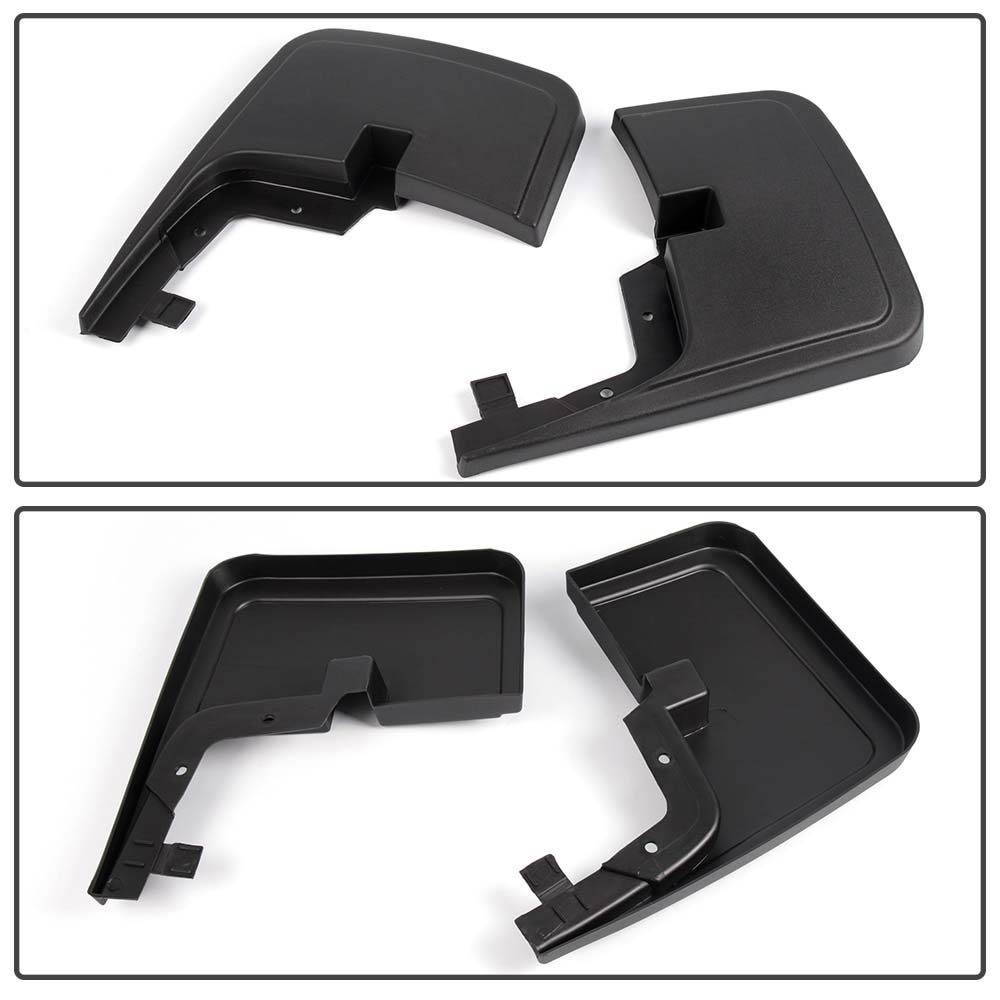 CROSSDESIGN Fit For 2015-2018 Ford F-150 Front&Rear Molded Splash Guards Mud Flaps Mudguard