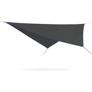 Hammock Rain Fly & Camping Tarp - 11 x 9 ft Ultralight Waterproof Tarp for Hammock & Tent Camping - Easy to Set Up