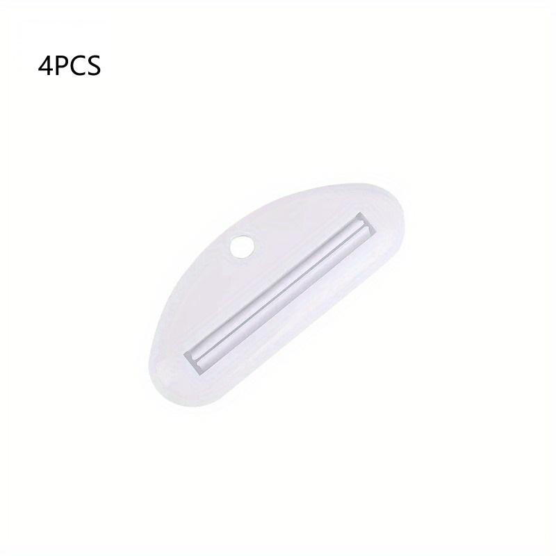 4 Pack Multicolor Toothpaste Holders, Eco-Friendly Plastic Material, Easy Squeeze Reduce Waste, Multi-Functional for Toothpaste & Face Wash
