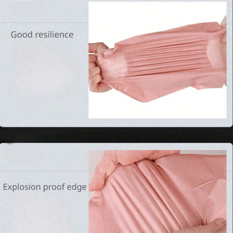 100pcs Thick Waterproof Plain Packaging Bags, Multi-Functional Simple Design, Ideal for Office, Transport, Mail, Gifts, Holidays