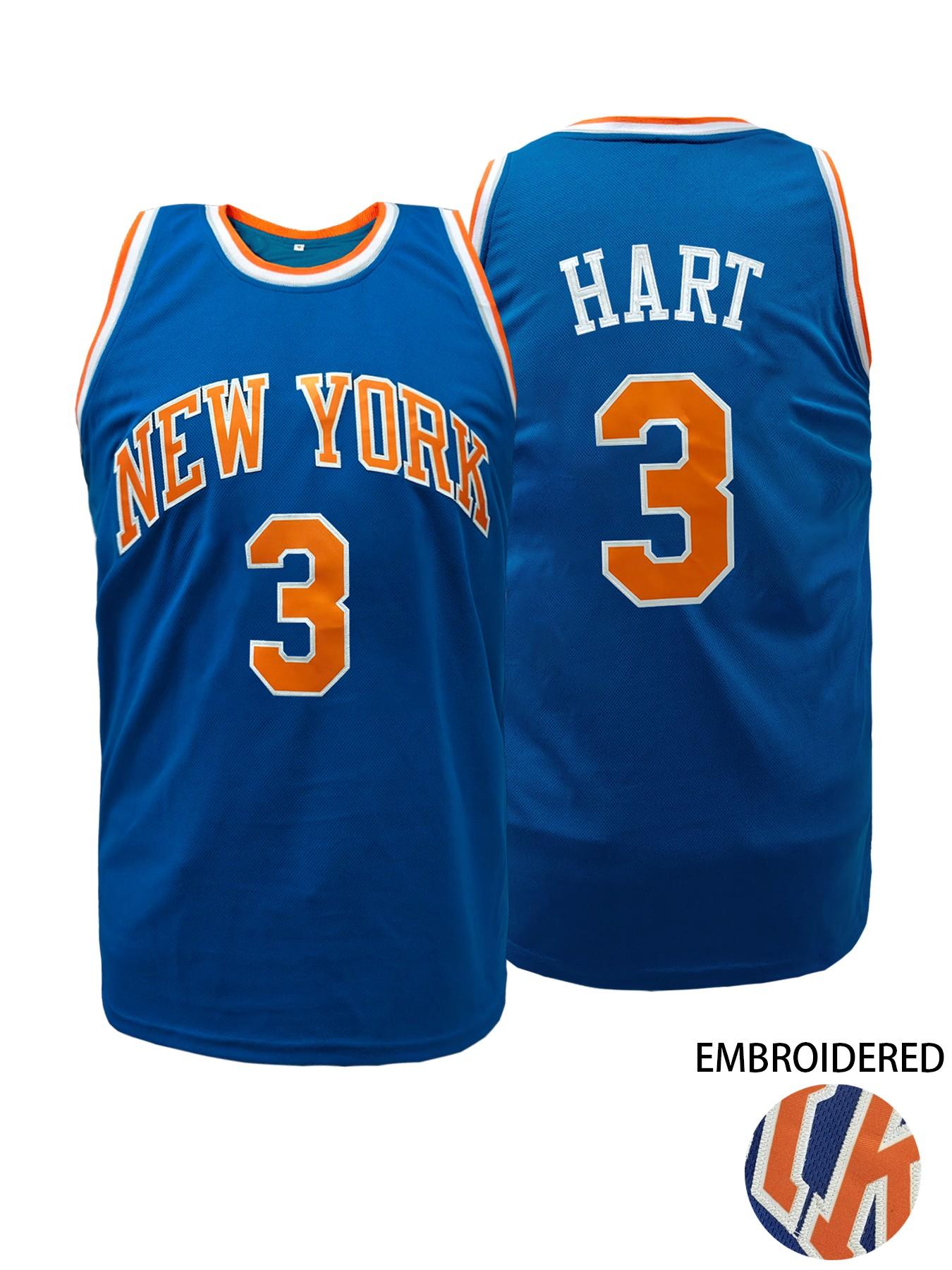 #3 New York Retro Basketball Jersey Unisex Embroidered Mesh Sleeveless Sports Shirt for Hip Hop Theme Party Daily Outfit