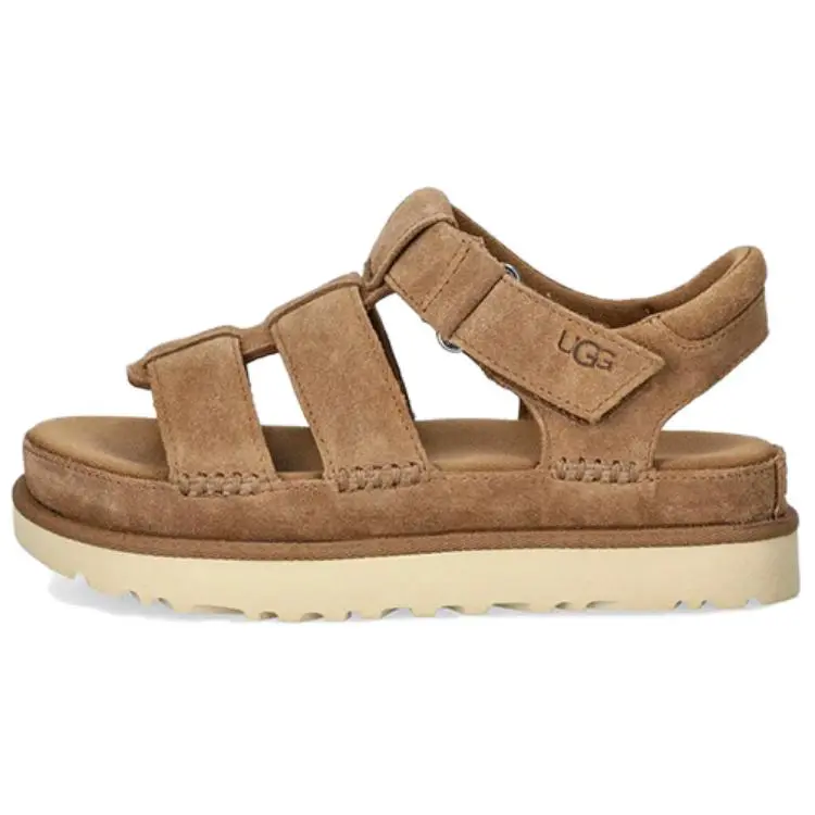 UGG Goldenstar Suede Comfortable Versatile Roman Sandals 1137890-CHE