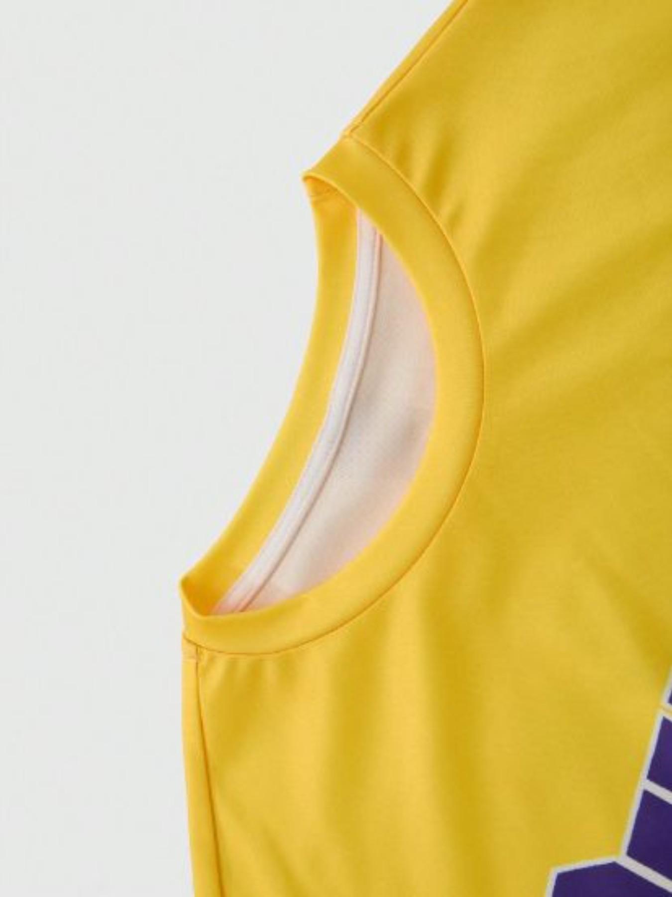 Men's Fashion Round Neck Short Sleeve Set, Chicago Letter Number 23 Digital Print, Summer Casual, Comfortable Vacation Sports Wear