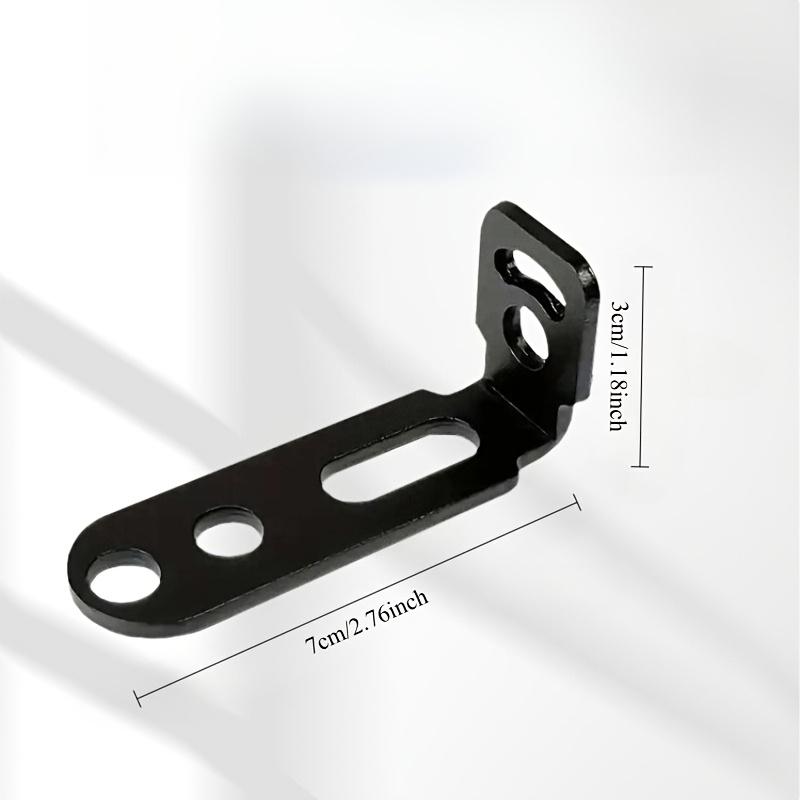 Motorcycle spotlight bracket - Universal adjustable bracket - Suitable for scooters and electric bicycles fenders - LED fog light bracket - Metal motorcycle modification part