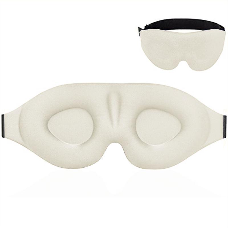 3D three-dimensional sleep blindfold, sleep magic memory sponge black shadow breathable eye protection travel essentials