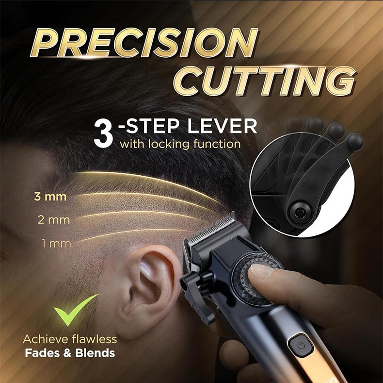 Weeme Electric Hair Trimmer for Men, Professional High Quality Trimmer USB Charging Beard & Nose Hair Trimmer, T-Shape Blade Shaver, Holiday Gift for Boyfriend