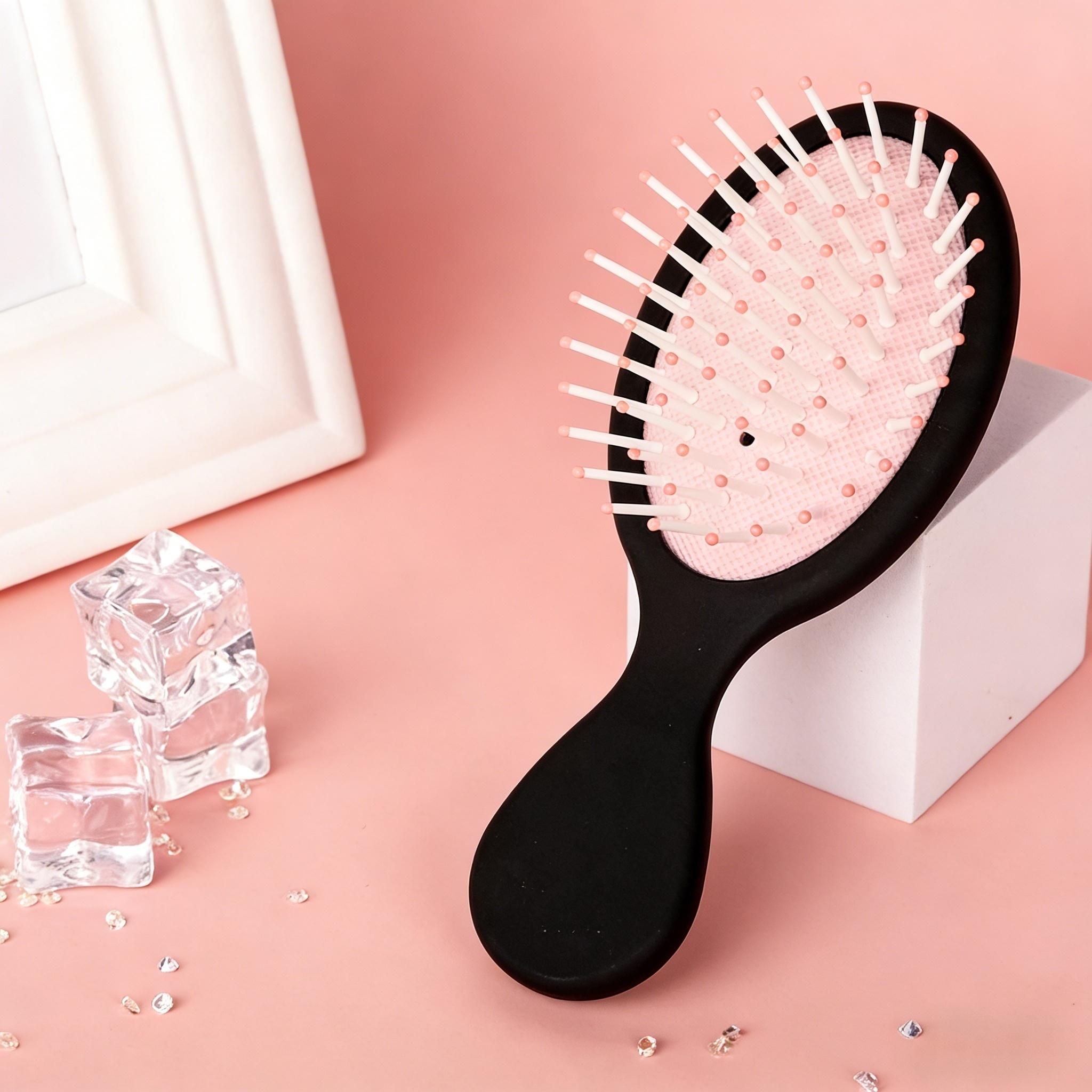 Macaron airbag comb - Women's portable beauty accessory - Compact air cushion massage comb - Household head comb - Small comb