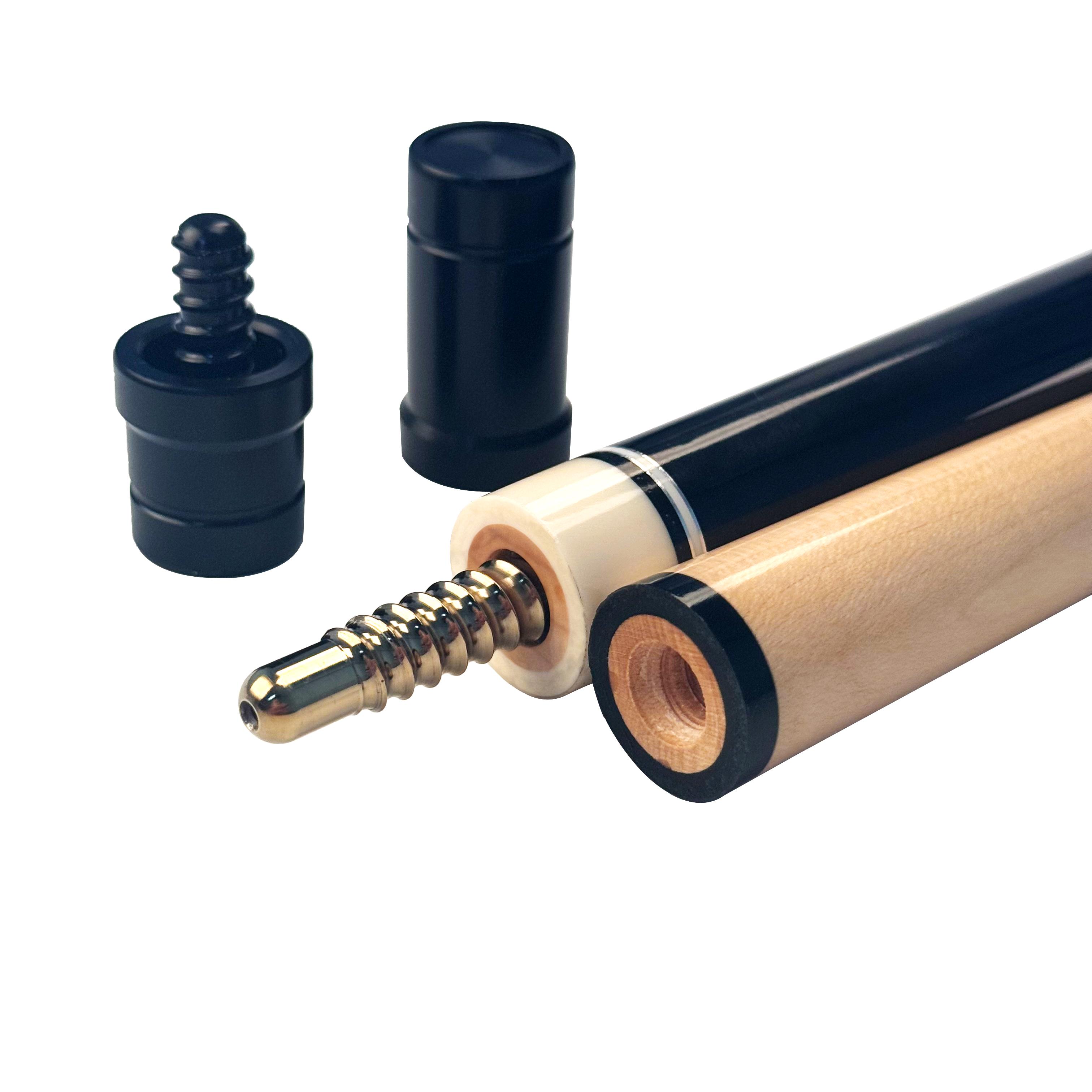 Premium  Billiards Cue Set With Leather Case, 1/2 Split, 12.5mm Tip, 18-20oz Weight, 58 inches Length, Perfect for Professional and Recreational Player.