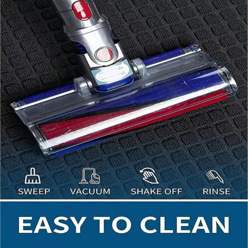 Outdoor Entrance Mat, Indoor Outdoor Universal Door Mat, Anti-Slip Dust Collector, PVC Material, Fade-Resistant, Easy Clean, Courtyard/porch