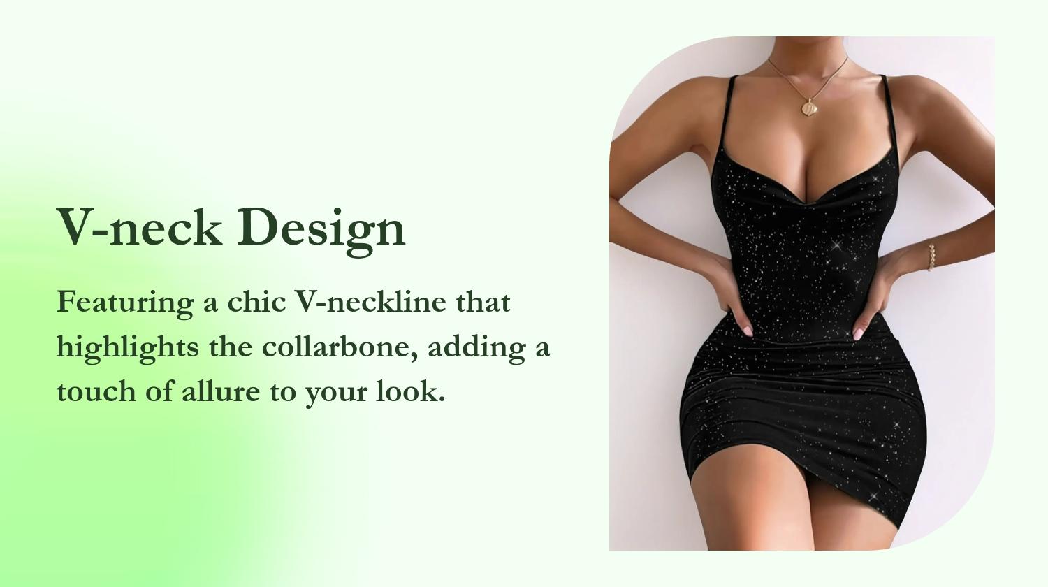 Women's Glitter Shimmer Cami Spaghetti Dress, Elegant Chic Fashion Casual Woven Bodycon Dress for Party Club Dating Wear, Women Dress for Summer