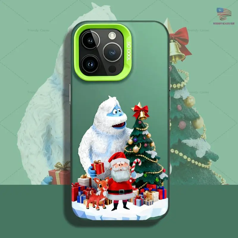 Christmas Dream Team Phons Cases  for iPhone 17 AIR 17 PRO 16 PRO 15  PRO MAX  14 PLUS 13 PRO 12 11 PRO XS MAX X XR Samsung Galaxy S25 Ultra S24 S23 S22 Plus Cellphone Santa