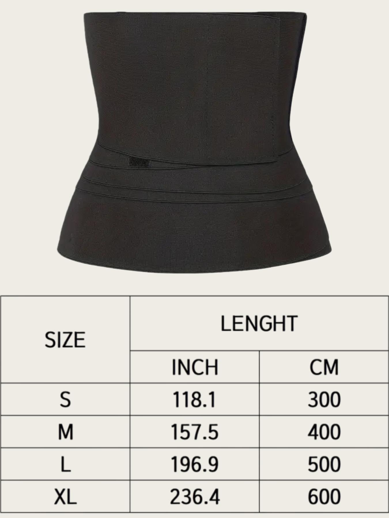 Luxe Curve 1 Count Workout Tummy Control Wrap Belt for Gym Fitness, Adjustable Fit Body Bandage Back Support Yoga Accessories, Waist Trainer, Waist trimmer cincher, Waist Cincher, Suitable For Training Or Sports